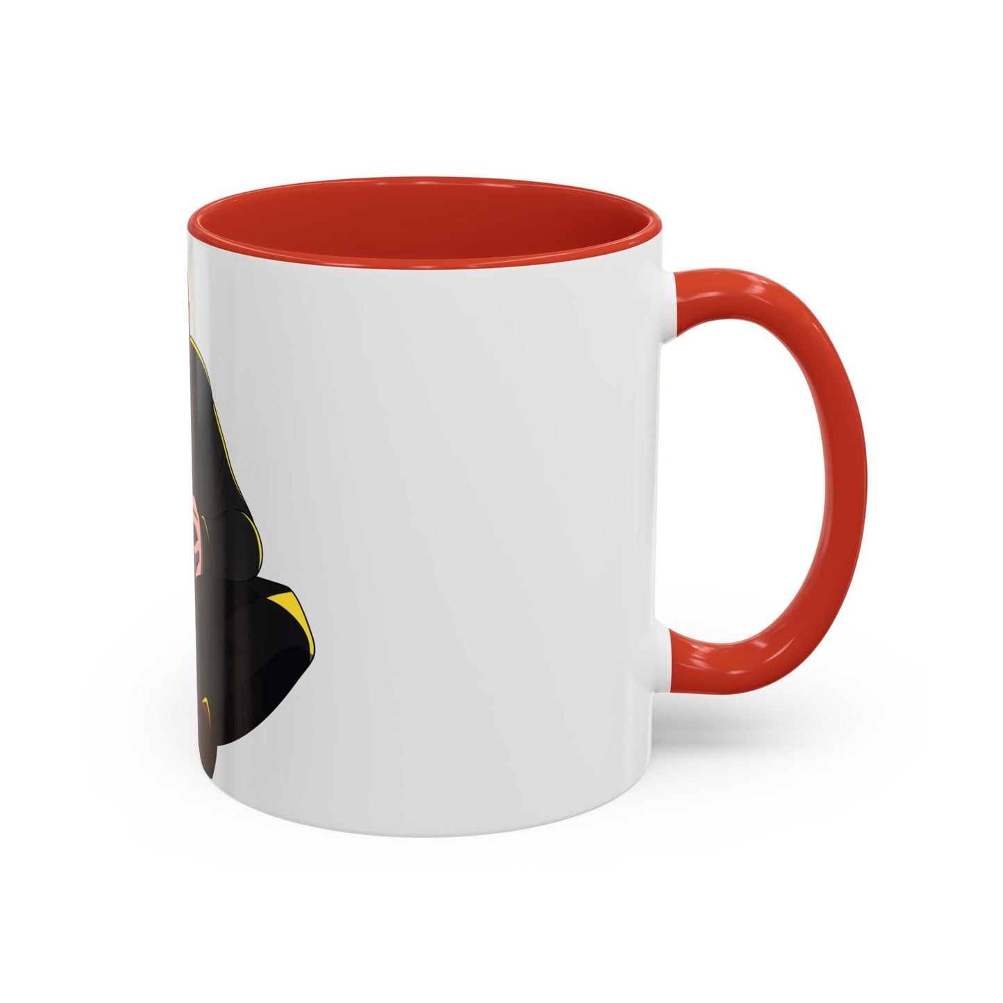 Gman Banner Character Background Accent Coffee Mug, 11oz