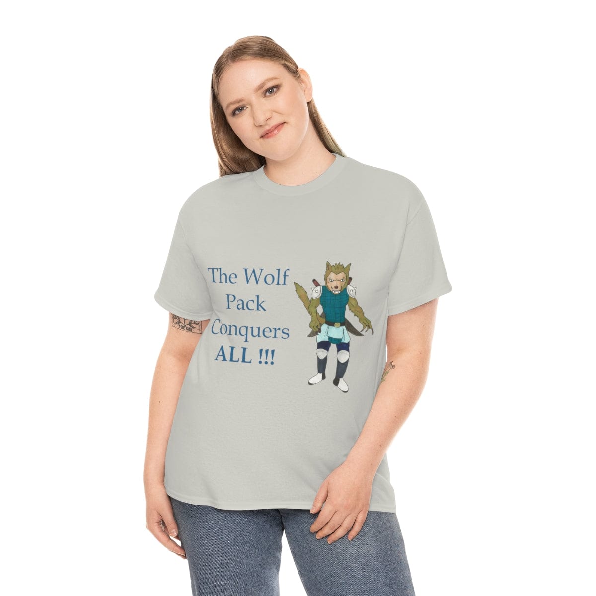 Wolf Pack Conquers All!!! T-shirt