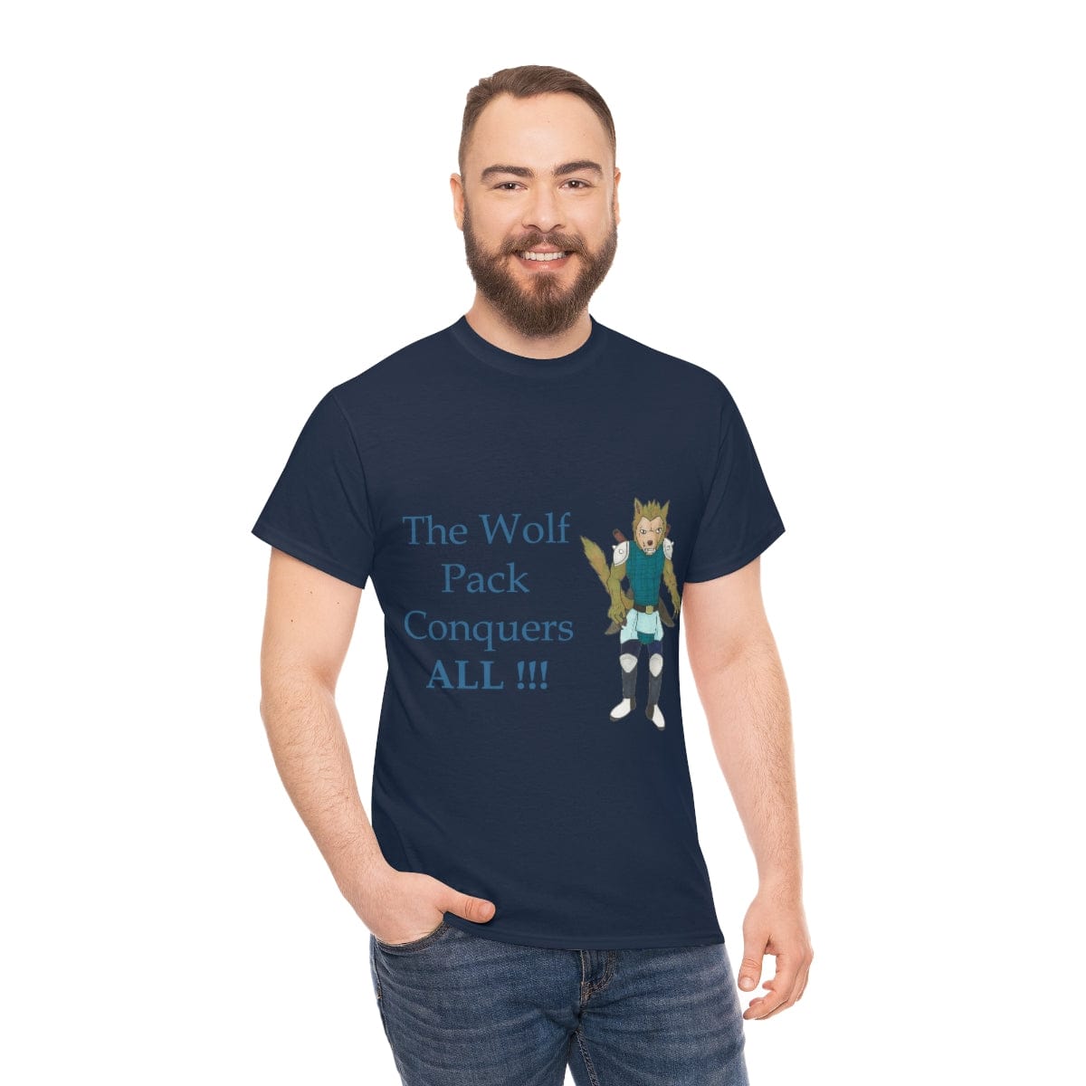 Wolf Pack Conquers All!!! T-shirt