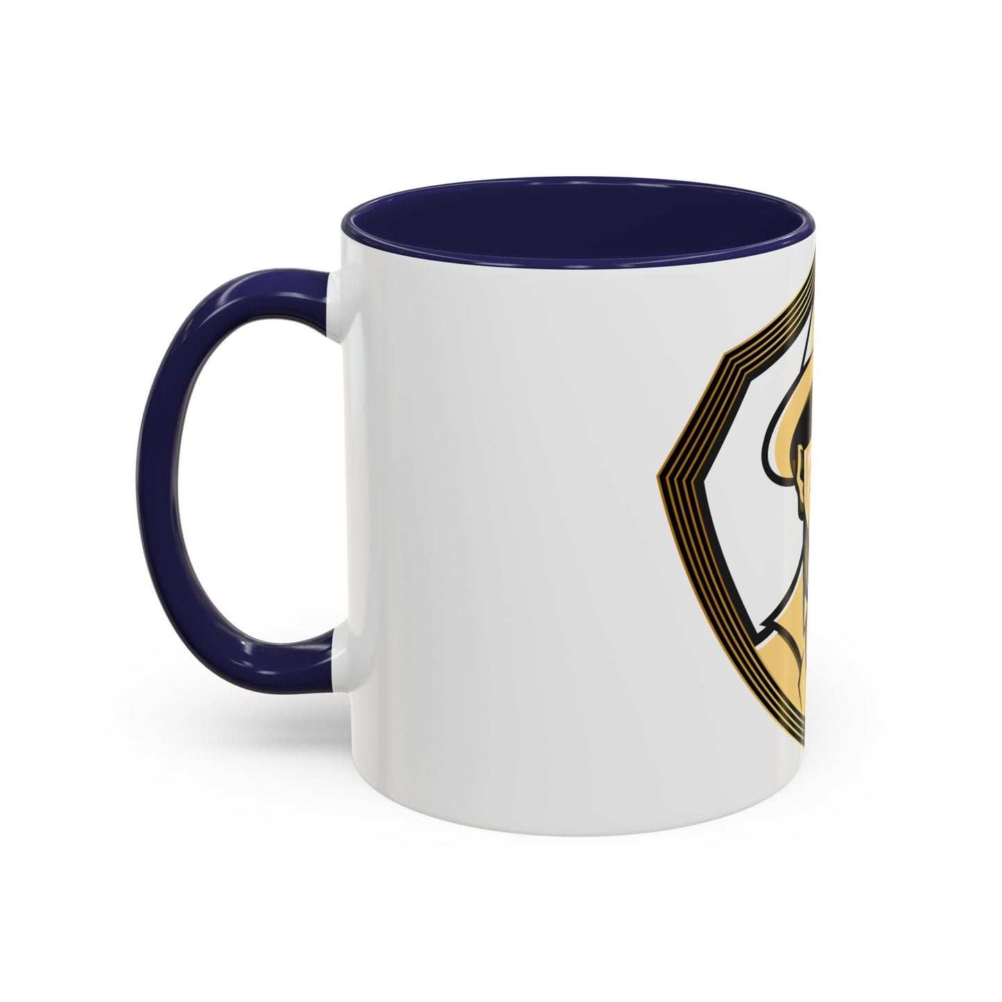 Gman Logo White Background Accent Coffee Mug, 11oz