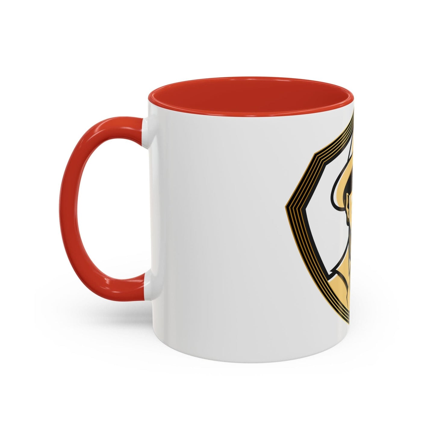 Gman Logo White Background Accent Coffee Mug, 11oz