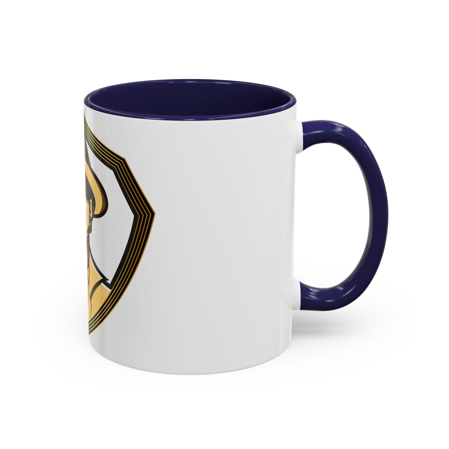 Gman Logo White Background Accent Coffee Mug, 11oz