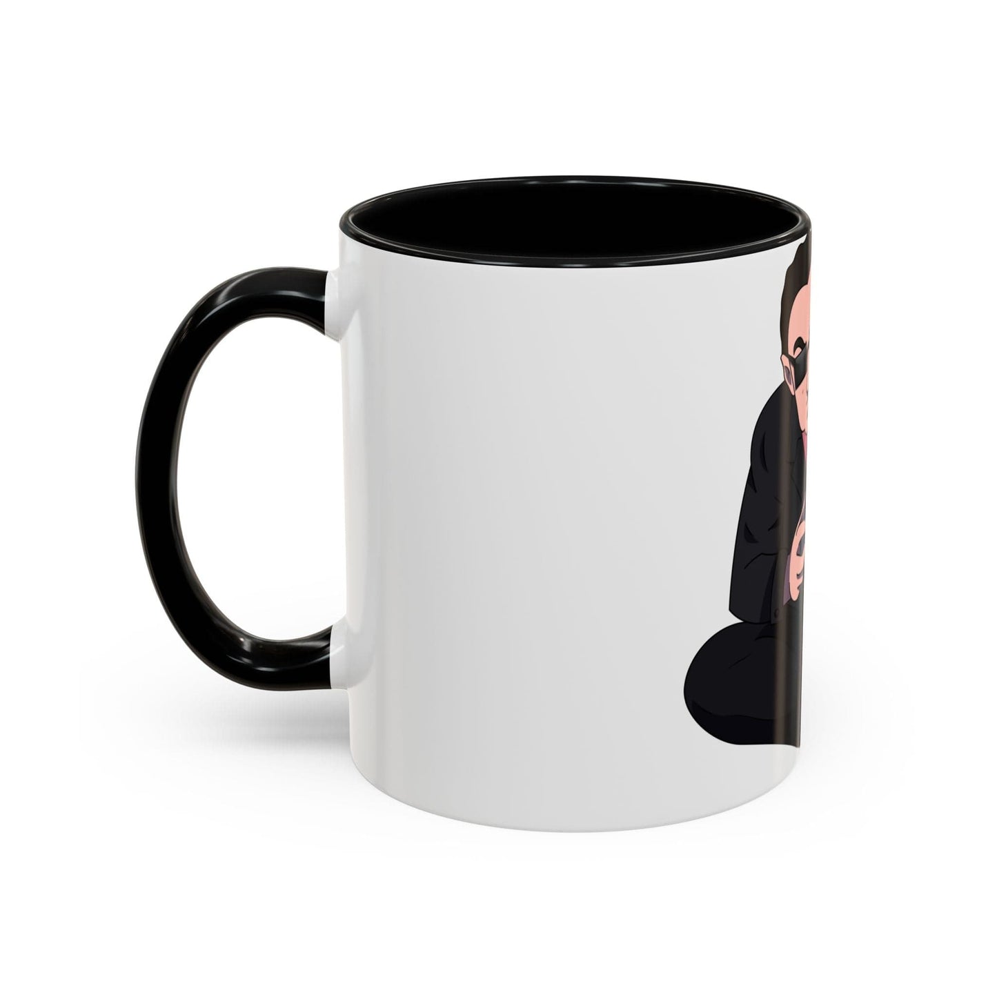 Gman Banner Character Background Accent Coffee Mug, 11oz
