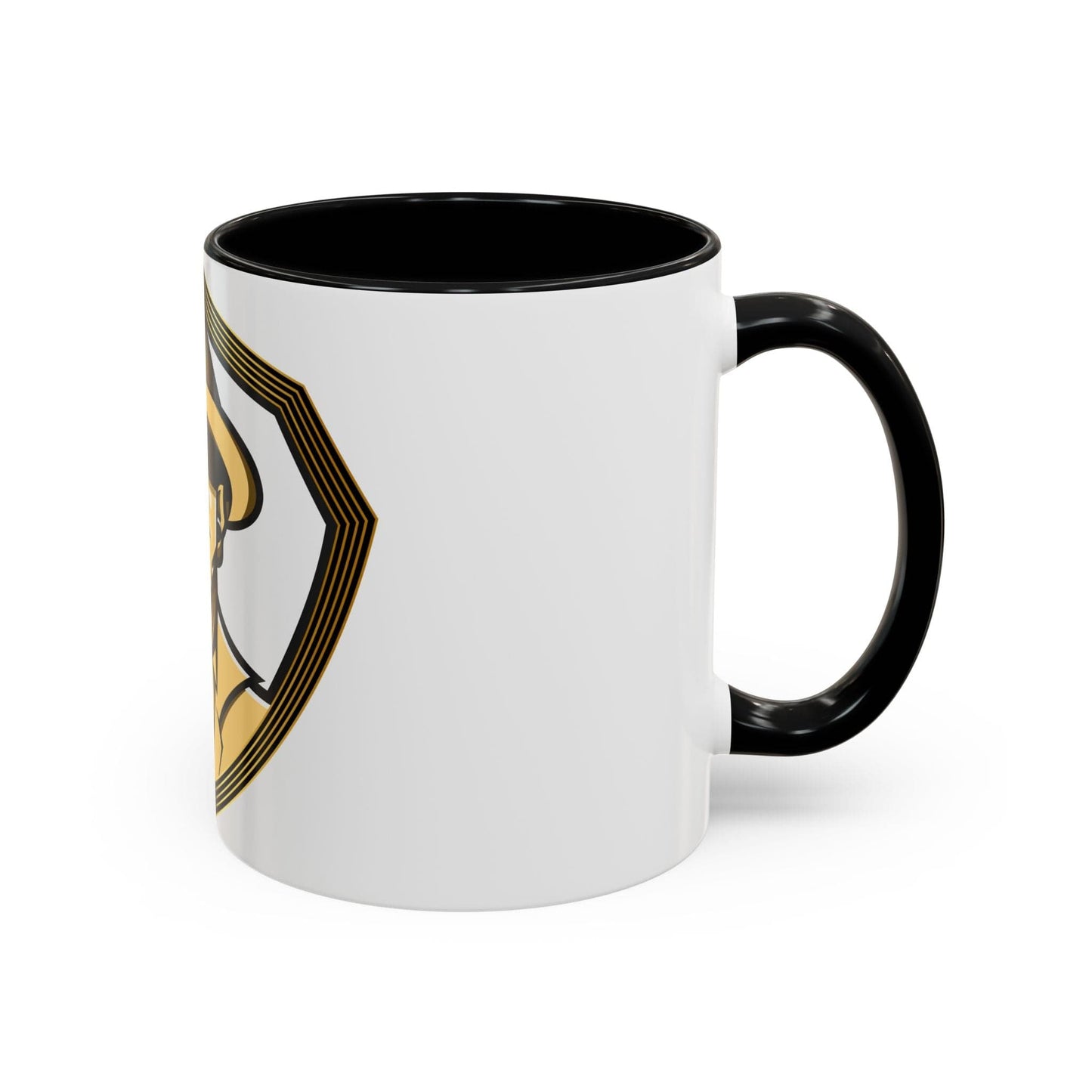 Gman Logo White Background Accent Coffee Mug, 11oz