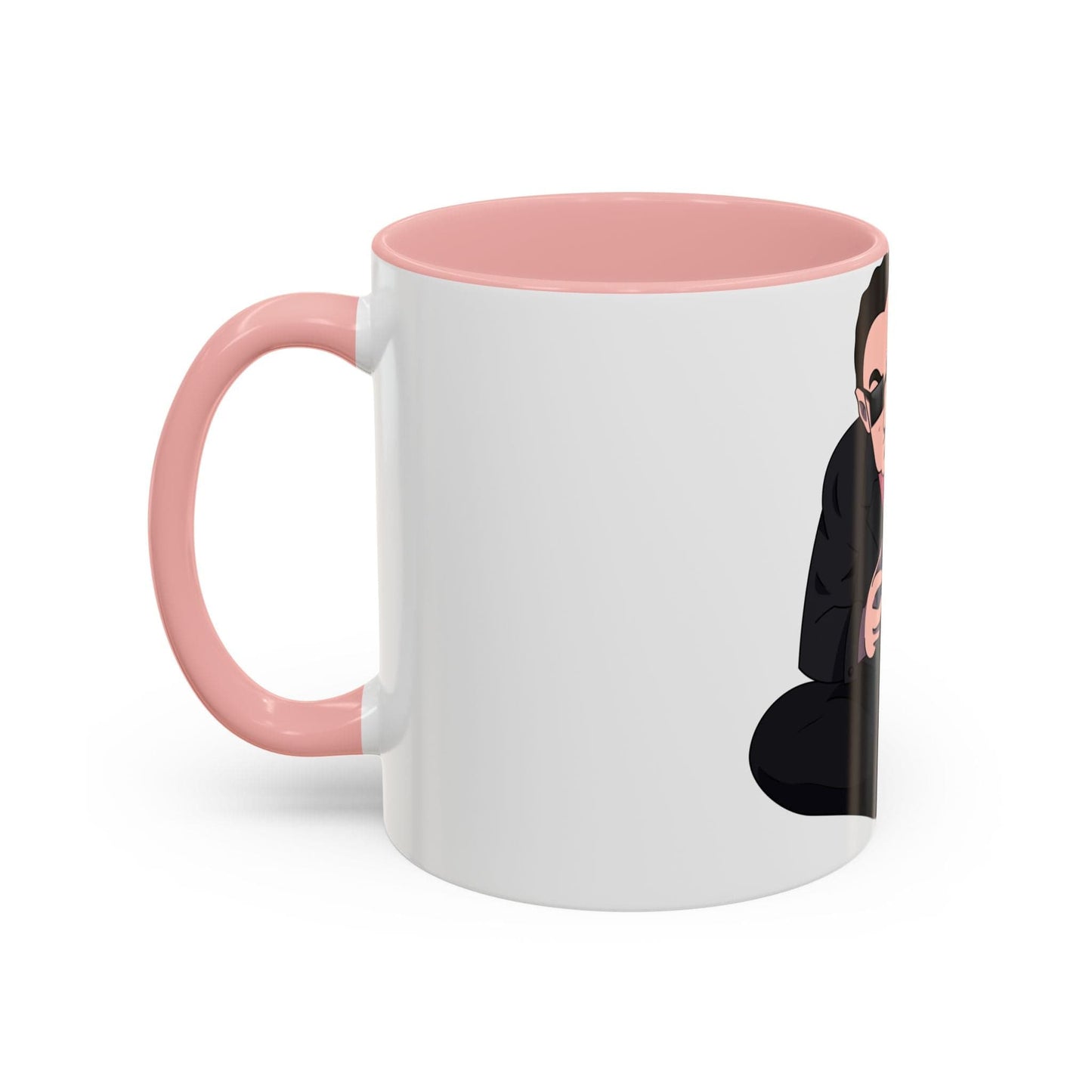 Gman Banner Character Background Accent Coffee Mug, 11oz