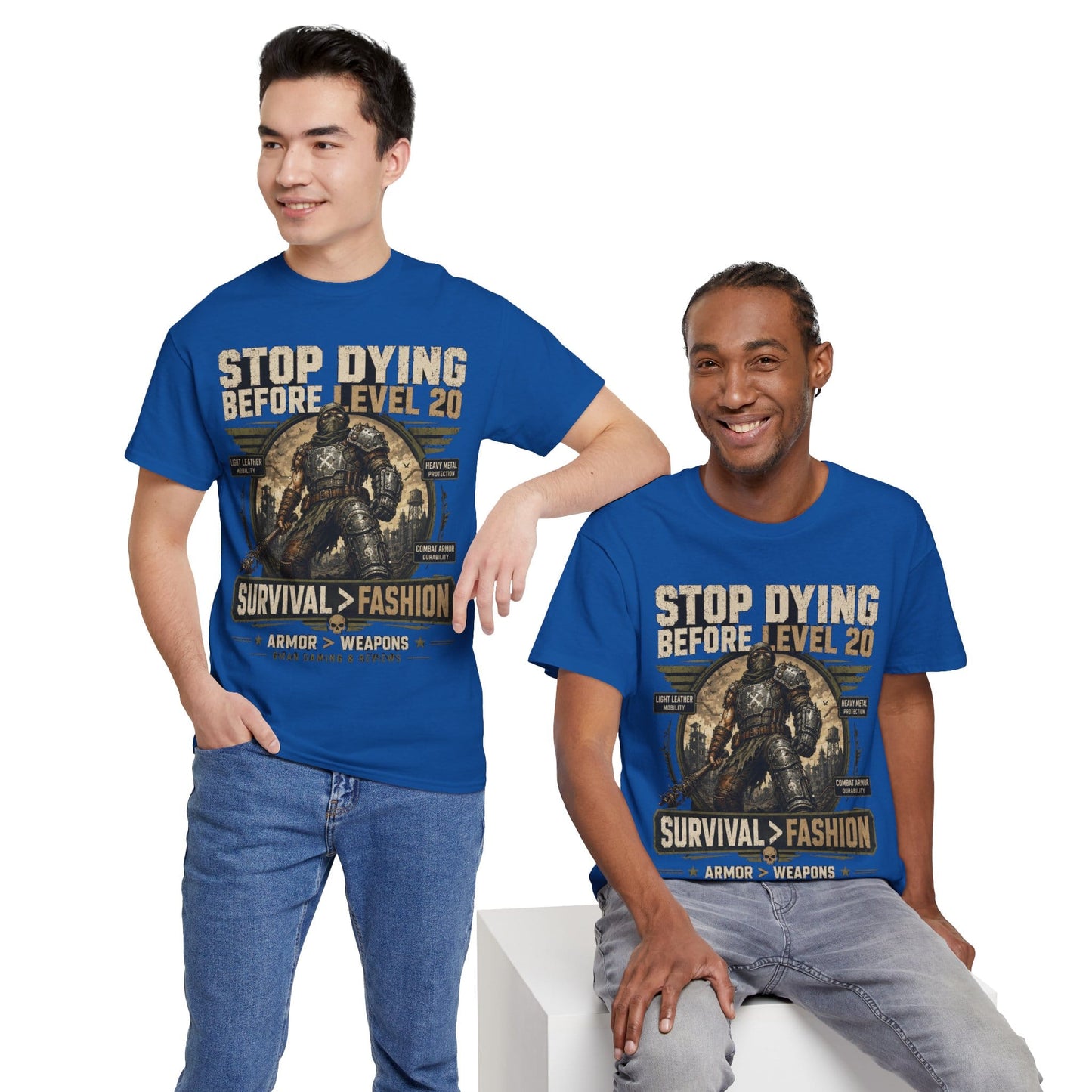 Stop Dying Before Level 20 Gamer T-Shirt