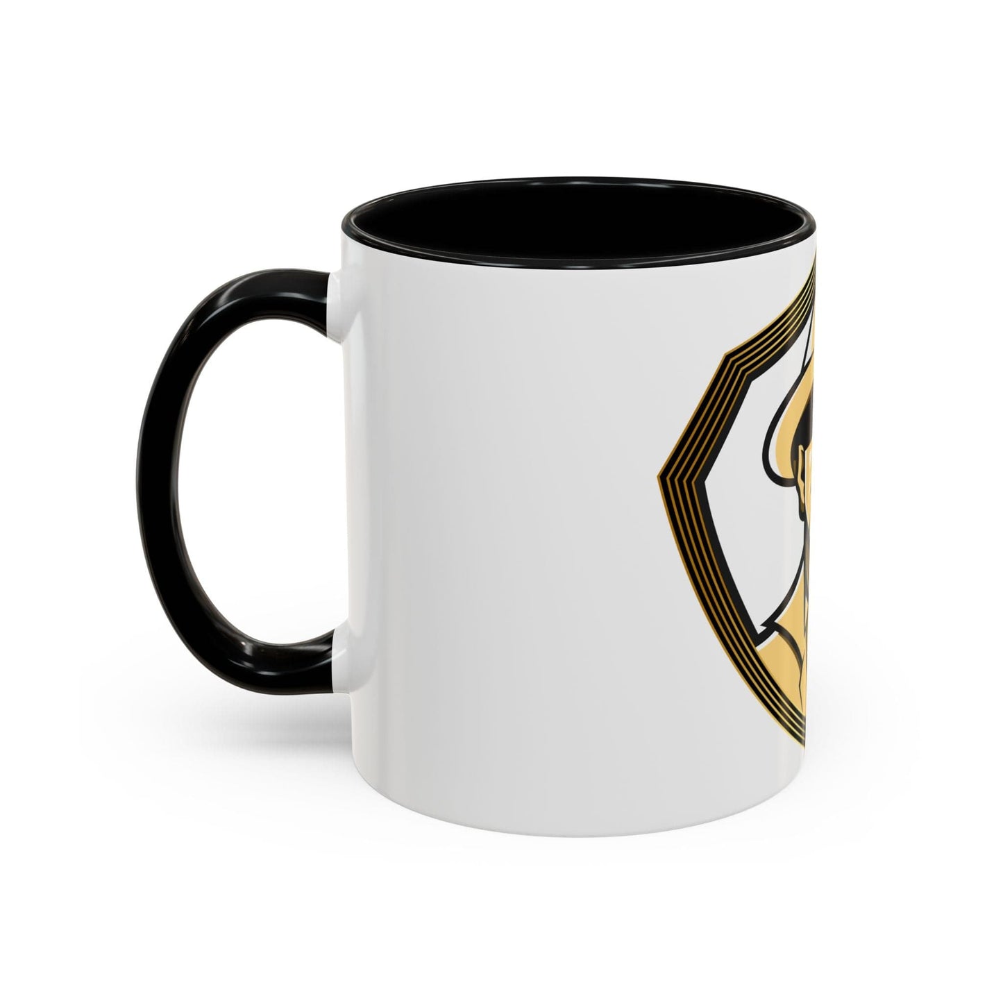 Gman Logo White Background Accent Coffee Mug, 11oz