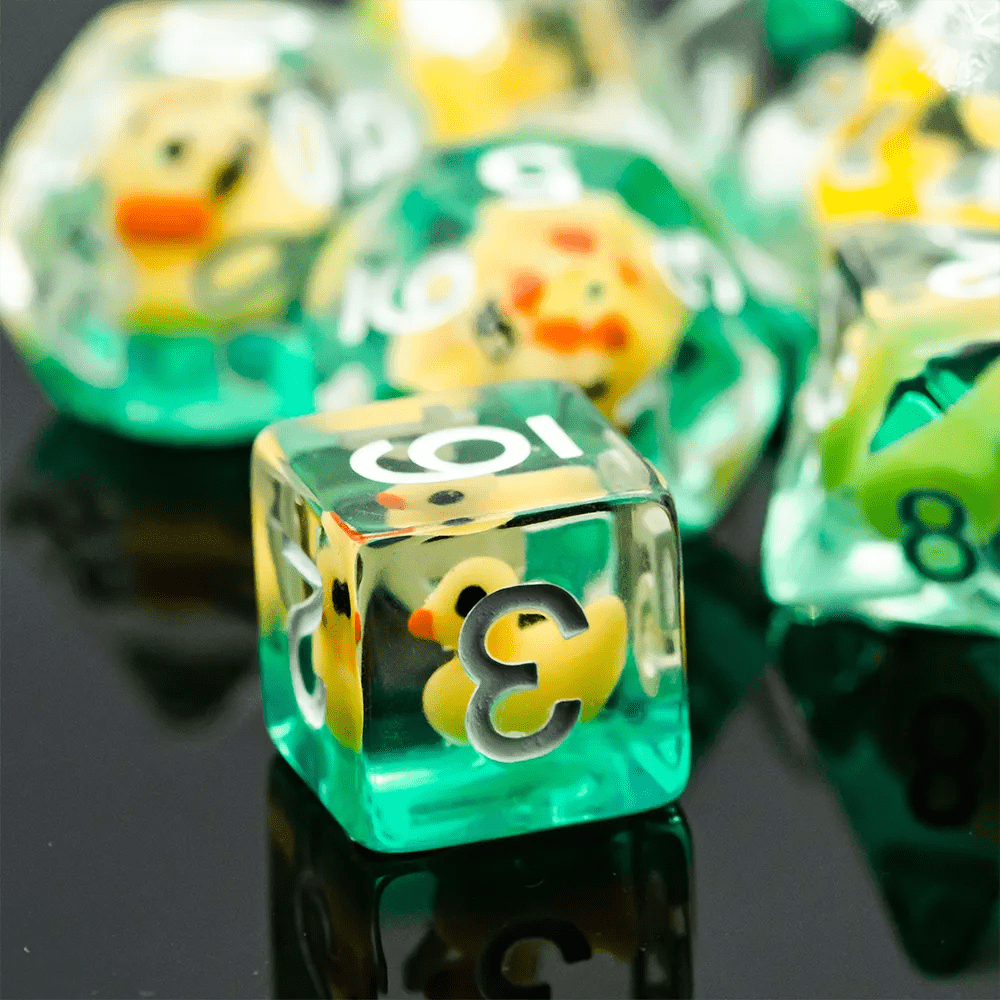 7 Piece Animal DND Dice Set