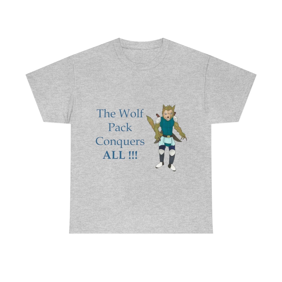 Wolf Pack Conquers All!!! T-shirt